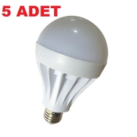 7W Enerji Tasarruflu Led Ampul ( 5 Adet )