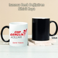 CHP Gençlik Kolları Kişiye Özel Sihirli Kupa Pi194