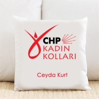 CHP Kadın Kolları Kişiye Özel Yastık Kılıfı Pi193