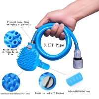 Hayvan Yıkama Banyo Kiti Pet Bathing Tool - Masajlı