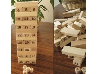 Jenga 58 Parça Denge ve Beceri Oyunu Wiss Toy - Dev Boy