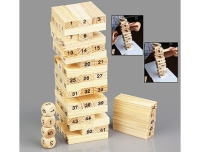 Jenga 58 Parça Denge ve Beceri Oyunu Wiss Toy - Dev Boy