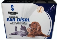 Kedi Kulak Temizleyici - Ear Disol Kulak Bakım Ürünü 10Lu