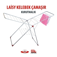 Laisy Kelebek Katlanabilir Çamaşır Askılığı