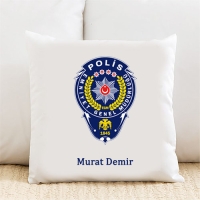 Polis Kişiye Özel Yastık Kılıfı Pi190