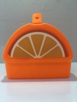 Portakal Model Lunch Box Saklama Kabı - Çatal Kaşık Hediyeli