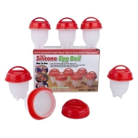 Silikon Yumurta Haşlama Kabı 6lı Set