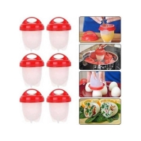 Silikon Yumurta Haşlama Kabı 6lı Set