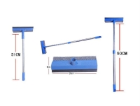 Teleskopik Çekçekli Cam Silme Aparatı Uzun
