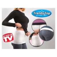 Trendy Top Wrap Bel Kapatıcı - Beyaz