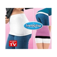 Trendy Top Wrap Bel Kapatıcı - Beyaz